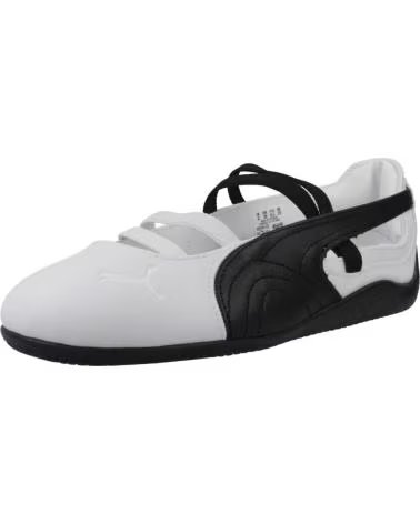 PUMA BALLERINE DONNA SPEEDCAT BALLET LTHR BIANCO WHITE