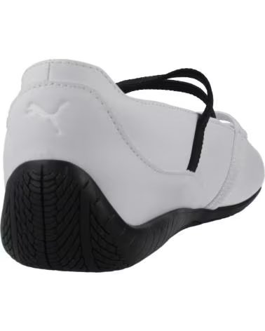 PUMA BALLERINE DONNA SPEEDCAT BALLET LTHR BIANCO WHITE