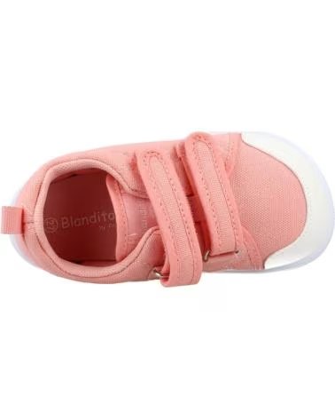 BLANDITOS SNEAKERS KOIBD MODEL CORAL PINK VELCRO CLOSURE CORAL26V