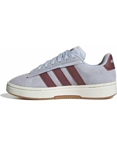 ADIDAS ZAPATILLAS GRAND COURT ALPHA PARA MUJER, DISEÑO RETRO EN COLOR GRIS CRSKY