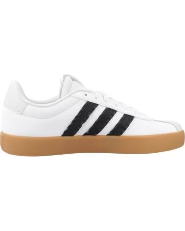ADIDAS SNEAKERS DONNA VL COURT 30, BIANCHE CON SUOLA IN GOMMA WHITE