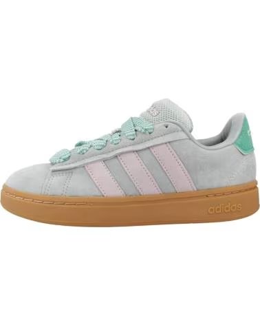 ADIDAS BASKETS GRAND COURT ALPHA POUR FEMME, COULEUR VERT SAUGE SAGE