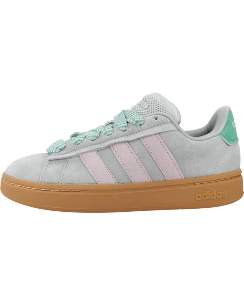 ADIDAS BASKETS GRAND COURT ALPHA POUR FEMME, COULEUR VERT SAUGE SAGE