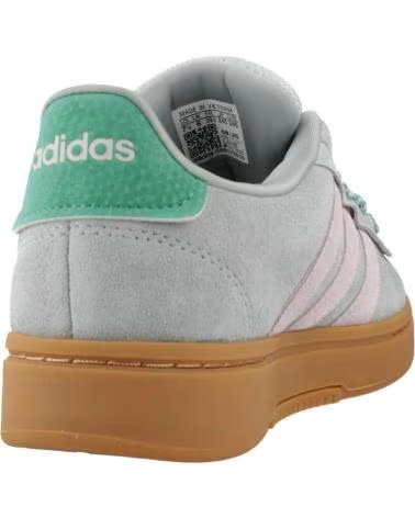ADIDAS BASKETS GRAND COURT ALPHA POUR FEMME, COULEUR VERT SAUGE SAGE