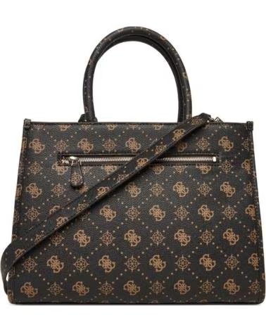GUESS BORSA TOTE SILIA NERA STAMPATA ESL