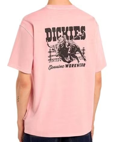 CAMISETA DICKIES ESTAMPADA MANGA CORTA BRIDAL ROSE DK0A883BL471
