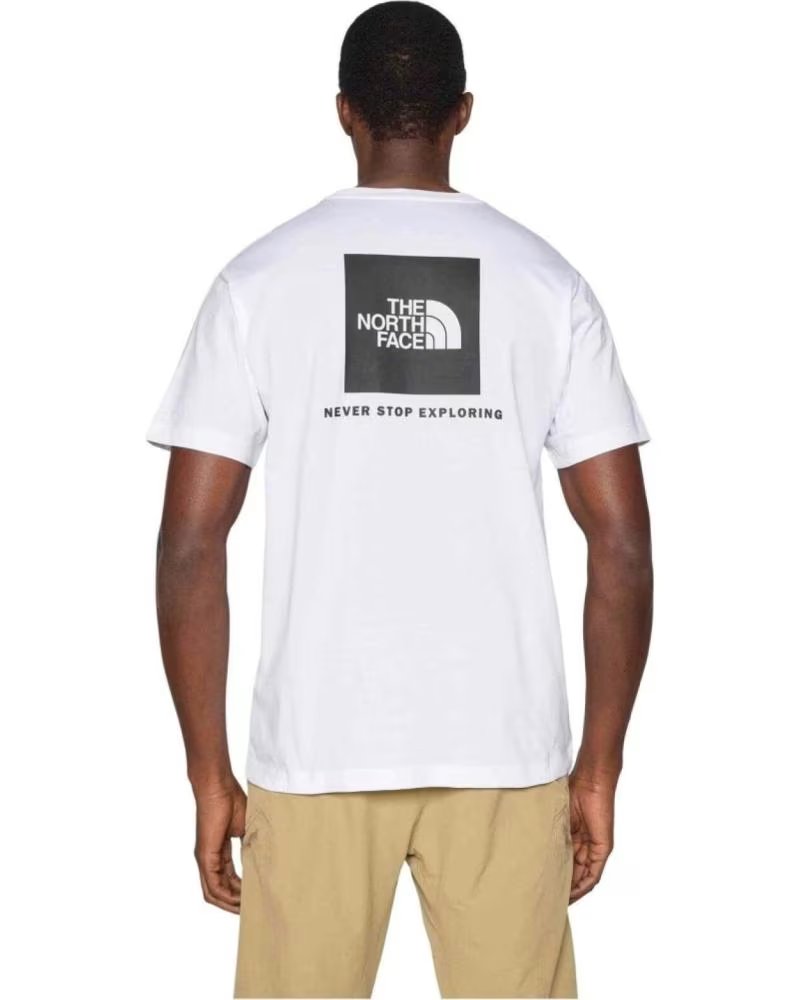 THE NORTH FACE T-SHIRT À MANCHES COURTES THE EVOLUTION BLANC BLANCO