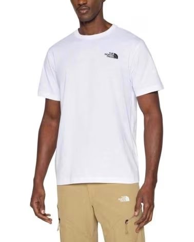 THE NORTH FACE T-SHIRT À MANCHES COURTES THE EVOLUTION BLANC BLANCO