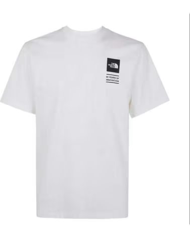 THE NORTH FACE THE T-SHIRT NF0A8GAQFN41 WEISS WHITE