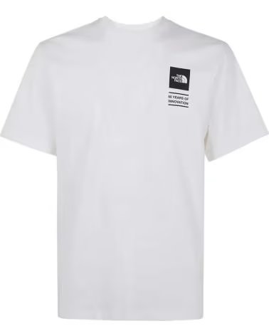 THE NORTH FACE THE T-SHIRT NF0A8GAQFN41 WEISS WHITE