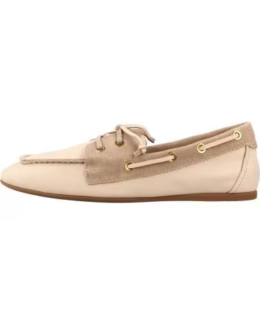 ALPE MOCASINES 55642 PLANO ESTILO NÁUTICO BEIGE BEIG