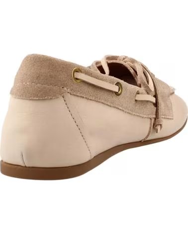 ALPE MOCASINES 55642 PLANO ESTILO NÁUTICO BEIGE BEIG