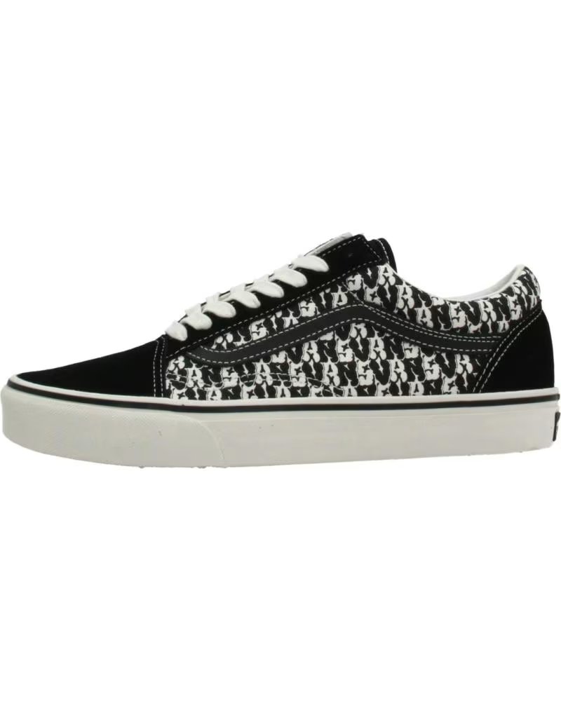 VANS OFF THE WALL ZAPATILLAS HOMBRE VANS MODELO OLD SKOOL COLOR NEGRO BLACK