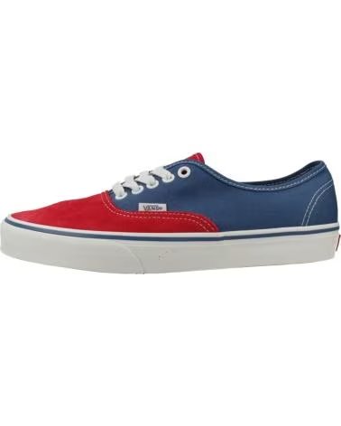 VANS OFF THE WALL SNEAKERS THE UNISEX BICOLORE ROSSO E BLU ROJO