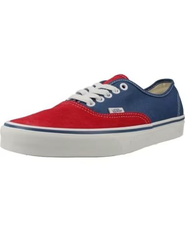 VANS OFF THE WALL THE UNISEX SNEAKER ZWEIFARBIG ROT UND BLAU ROJO