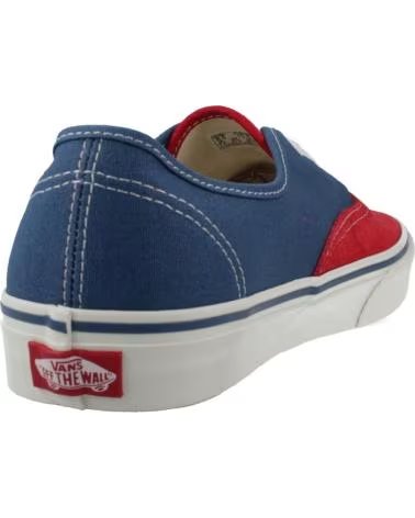 VANS OFF THE WALL THE UNISEX SNEAKER ZWEIFARBIG ROT UND BLAU ROJO