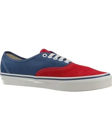 VANS OFF THE WALL THE UNISEX SNEAKER ZWEIFARBIG ROT UND BLAU ROJO