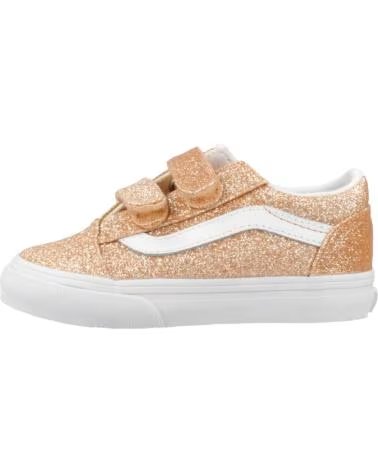 VANS OFF THE WALL ZAPATILLAS OLD SKOOL V GLITTER APRICOT GLOW