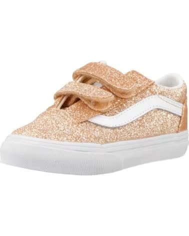 VANS OFF THE WALL TÊNIS OLD SKOOL V GLITTER APRICOT GLOW