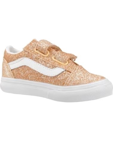 VANS OFF THE WALL TÊNIS OLD SKOOL V GLITTER APRICOT GLOW