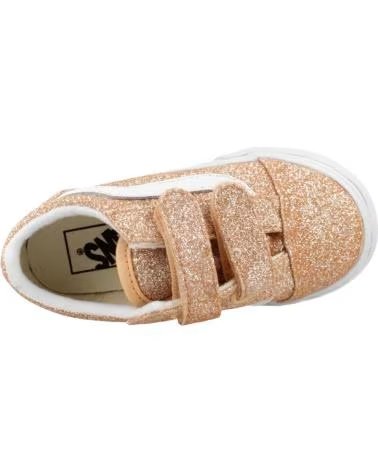 VANS OFF THE WALL TÊNIS OLD SKOOL V GLITTER APRICOT GLOW