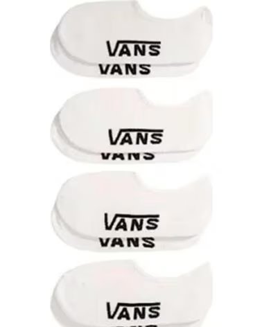 VANS OFF THE WALL MEIAS THE MODELO VN000QCDWHT1 WHITE