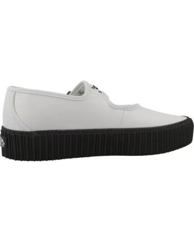 VANS OFF THE WALL MARY JANE CREEPER LOVE BALLERINAS WEISS WHITE