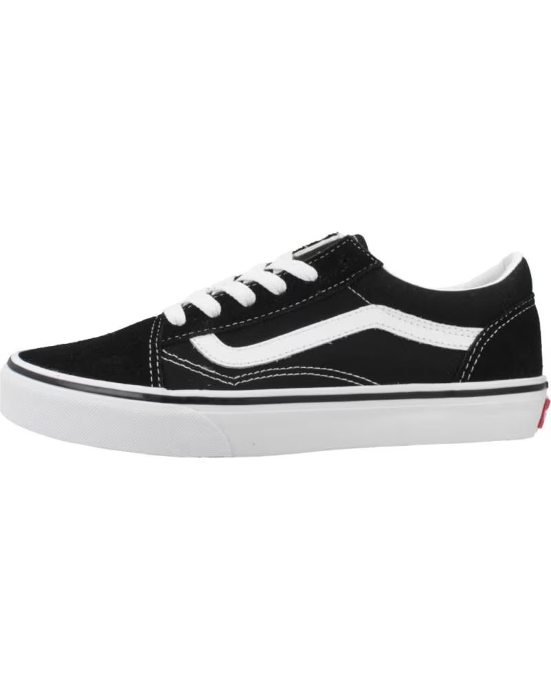 VANS OFF THE WALL SNEAKERS OLD SKOOL JUNIOR NERO-BIANCO