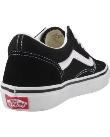 VANS OFF THE WALL SNEAKERS OLD SKOOL JUNIOR NERO-BIANCO