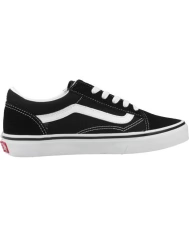 VANS OFF THE WALL SNEAKERS OLD SKOOL JUNIOR NERO-BIANCO