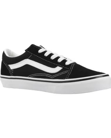 VANS OFF THE WALL SNEAKERS OLD SKOOL JUNIOR NERO-BIANCO