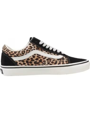 VANS OFF THE WALL MTE CROSSPATH SNEAKER ANIMAL PRINT SCHWARZ BLACK