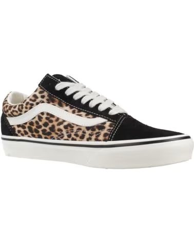 VANS OFF THE WALL MTE CROSSPATH SNEAKER ANIMAL PRINT SCHWARZ BLACK