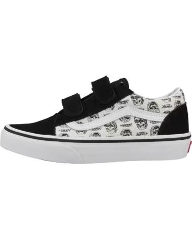VANS OFF THE WALL ZAPATILLAS NINO VANS MODELO OLD SKOOL V SKULLS COLOR NEGRO M MULTI