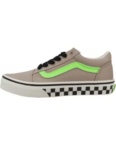 VANS OFF THE WALL OLD SKOOL GLOW KINDER SNEAKER BRAUN BAYLAF