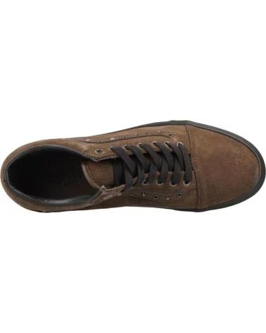 VANS OFF THE WALL ZAPATILLAS HOMBRE VANS MODELO OLD SKOOL METAL COLOR MARRON B BROWN