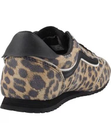VANS OFF THE WALL BASKETS SUPER LOWPRO SUEDE IMPRIMÉ ANIMAL LPDBLK
