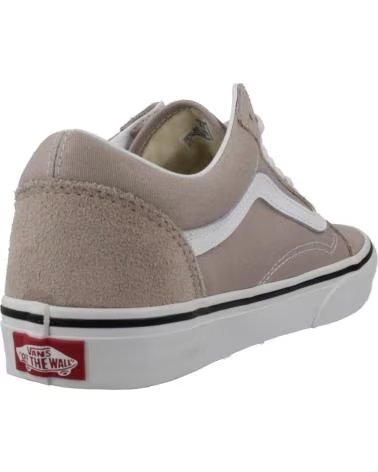VANS OFF THE WALL TÊNIS OLD SKOOL THEORY FEMININO MARROM MUSHROOM
