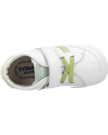 TITANITOS ZAPATILLAS L500 ALFONSO BLANCO Y VERDE