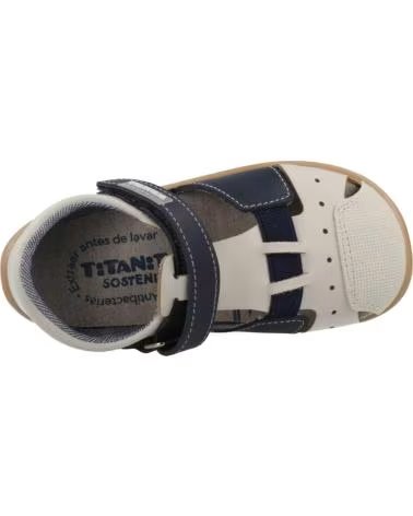 SANDALES GARÇON TITANITOS MODÈLE L500 CRISTIAN BLEU MARINE NAVY