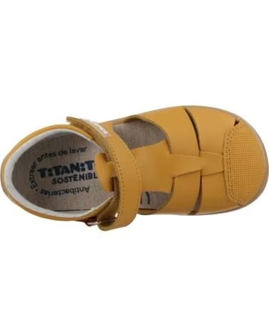 TITANITOS SANDALI L500 FELIX GIALLO SENAPE MOSTAZA