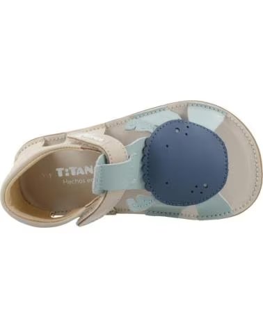 TITANITOS SANDALS MODEL L560 CRAB BLUE AGUAMR