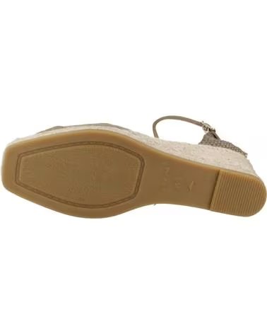TONI PONS ALPARGATAS MUJER MODELO CLARAT COLOR VERDE CAQUI