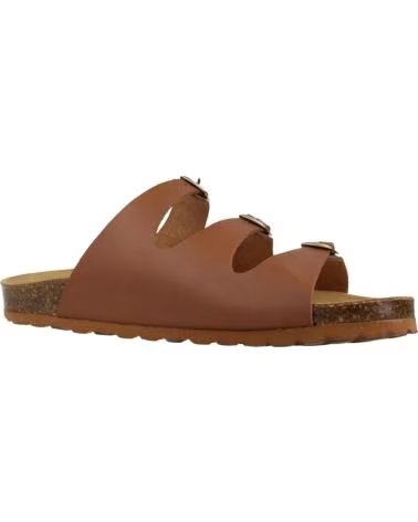 TONI PONS SANDÁLIAS MODELO GIEN VT EM CASTANHO CAMEL