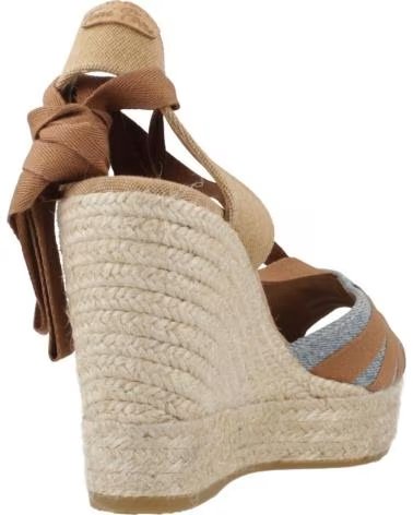TONI PONS ALPARGATAS MUJER MODELO PALS CCT COLOR MARRON CUIRO