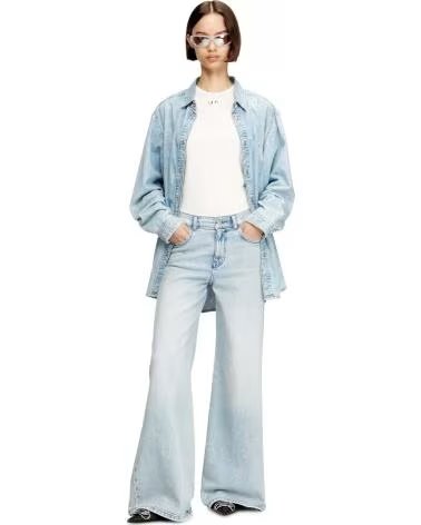 DIESEL CAMISETAS MUJER MODELO T UNCUTIESLONG OD COLOR BLANCO 141