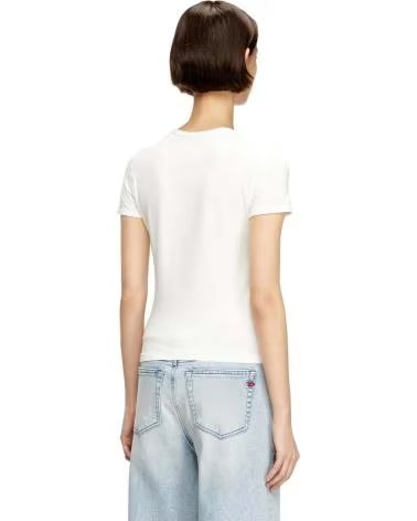 DIESEL CAMISETAS MUJER MODELO T UNCUTIESLONG OD COLOR BLANCO 141