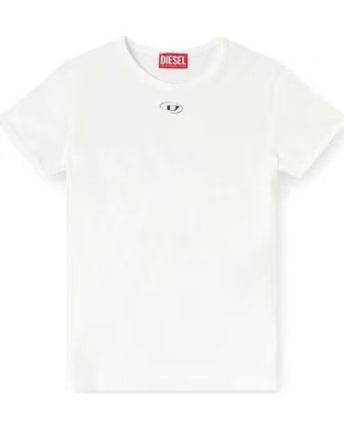 DIESEL CAMISETAS MUJER MODELO T UNCUTIESLONG OD COLOR BLANCO 141