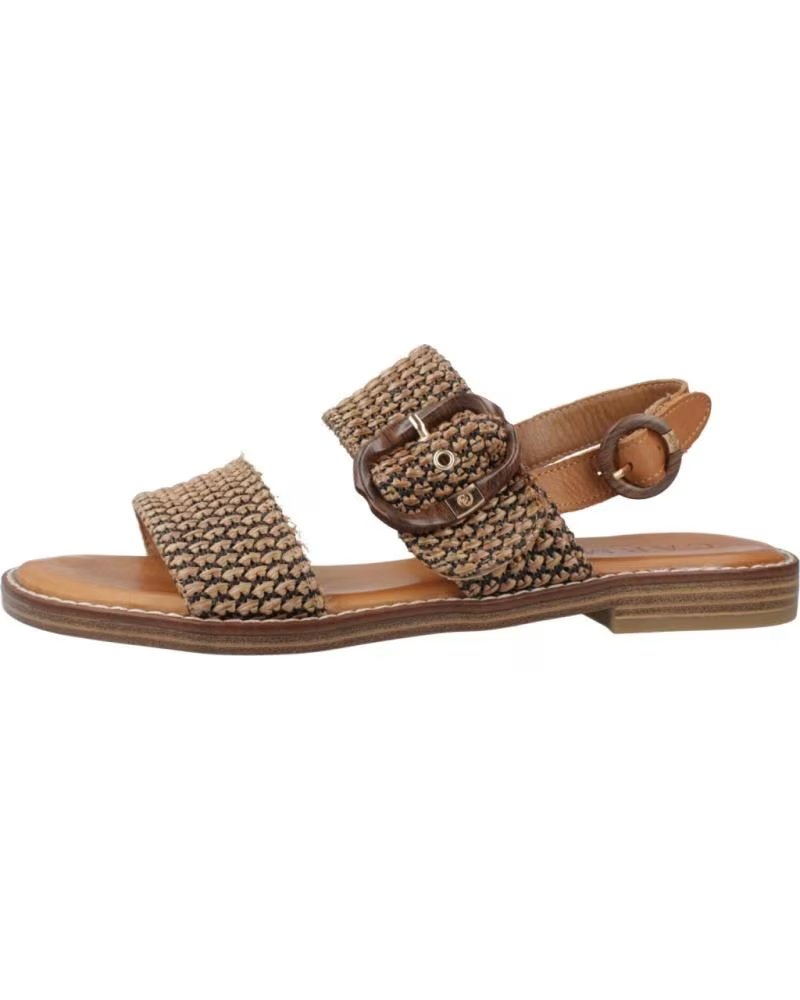 CARMELA SANDALIA SRA 163159 CAMEL MARRóN