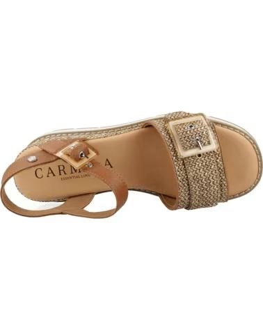 CARMELA Sandalias De Plataforma 163217C en marron para mujer MARRON